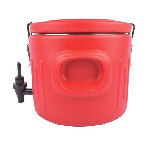 DURAFORCE Insulated Beverage Cooler Portable Water Cooler 2.6 Gallon 304 Stainless Steel