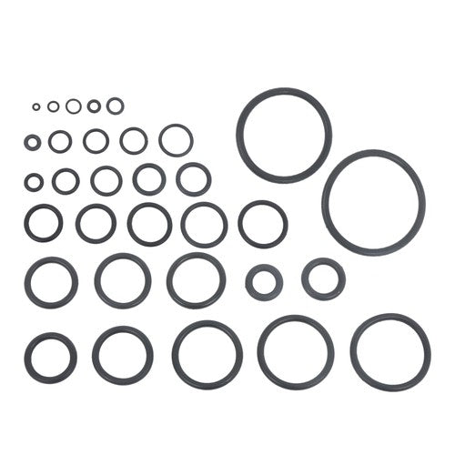 DURAFORCE 32 Size 1540 Pcs Rubber O Rings Assortment Kit with Pick and Hook Set 4mm-50mm
