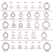DURAFORCE O-Ring Seal Kit For Caterpillar Cat Seal Kits O Ring Kit 270-1528 New