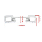 DURAFORCE Compatible For GMC Sierra 2500 3500 2015-2019 Chrome Front Bumper Skid Plate New