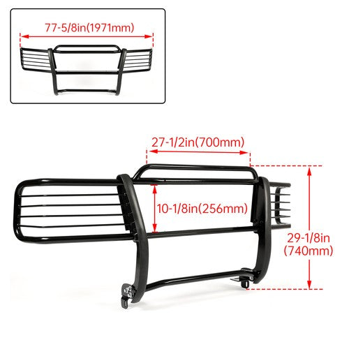 Bumper Grille Brush Guard for 99-02 Silverado 1500 and 00-06 Tahoe Suburban Yukon