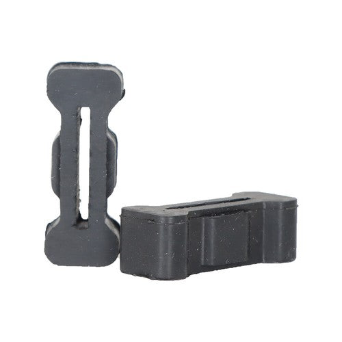 DURAFORCE For Chevrolet S10 1994-04 Bumper Pair Rubber Replacement Mounted Tailgate Latch