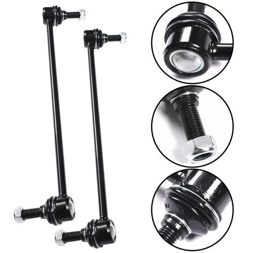 DURAFORCE Control Arms with Ball Joint Tie Rods K621685 Fit For Hyundai Santa Fe 2007-2012