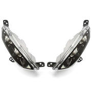 DURAFORCE Fit for CHRYSLER 200 15-17 2015-2017 2016 BUMPER FOG LIGHTS Lamp Pair Clear Lens