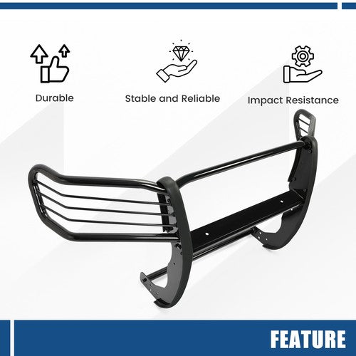 Brush Grille Guard Reinforcement Steel For Toyota Tacoma 2005 2015 Powder Coated