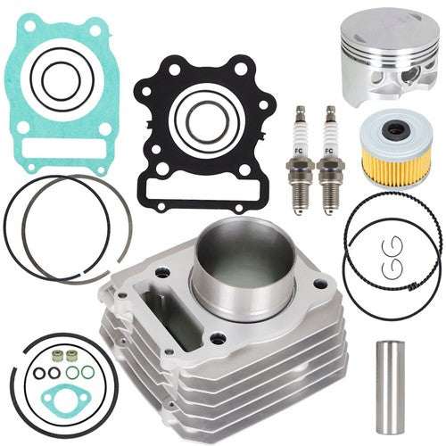 DURAFORCE Cylinder Top End Rebuild Kit for Honda TRX 300 Fourtrax FW 4x4 2x4 1988-2000