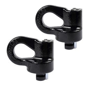DURAFORCE Pair Gooseneck Safety Chain Anchors 60691 For Chevrolet Silverado 2500 3500 HD