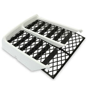 DURAFORCE For Yamaha Banshee 350 YFZ350 1987-2006 White Radiator Cover + Mesh Grill