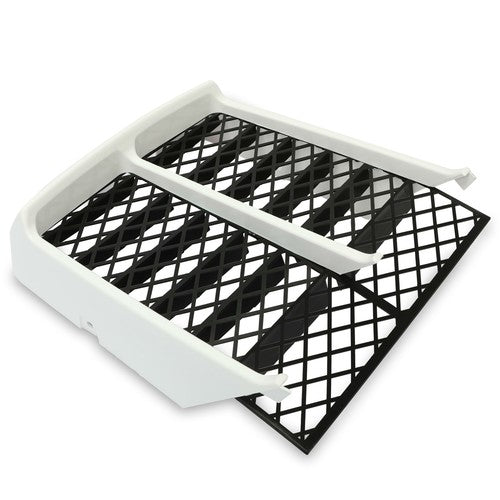 DURAFORCE For Yamaha Banshee 350 YFZ350 1987-2006 White Radiator Cover + Mesh Grill