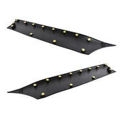 DURAFORCE 2x Rear Trim Molding Covers L & R Black Fits Mercedes W907 Sprinter 2500 3500