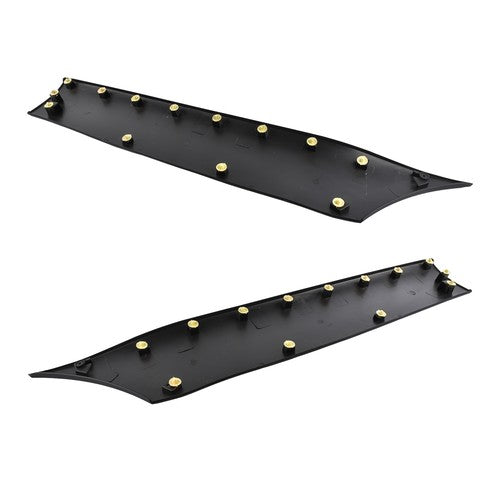 DURAFORCE 2x Rear Trim Molding Covers L & R Black Fits Mercedes W907 Sprinter 2500 3500