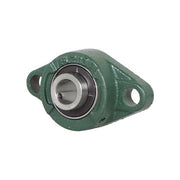 DURAFORCE 10PCS UCFL202-10 Pillow Block Flange Bearing 5/8" Bore 2 Bolt Solid Base