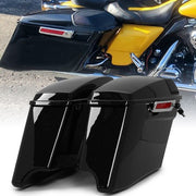 DURAFORCE 4" Stretched Extended Hard Saddlebags Speaker Lid 5x7 For Harley Touring 93-13