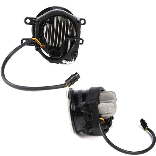 DURAFORCE LED Fog Lights DRL Clear Lens Turn Signal w/Wiring for 2009 2010 Toyota Corolla