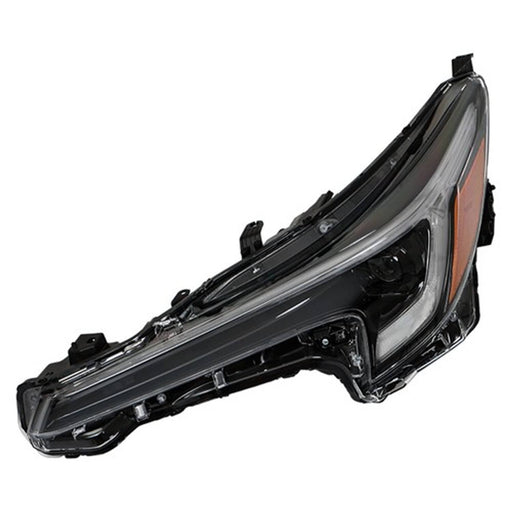 DURAFORCE For Toyota Corolla 2023 LH/Driver Side Black Headlight Headlamp Clear Lens LED