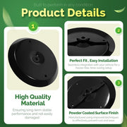 DURAFORCE Blade Pan Stump Jumper For Bush Hog Brand Rotary Cutters 75HP w/ 15 Splines