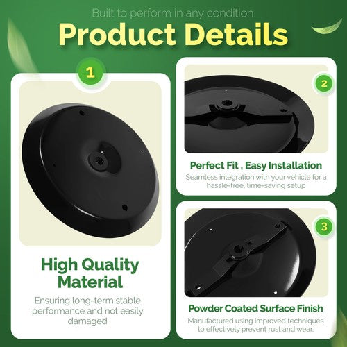 DURAFORCE Blade Pan Stump Jumper For Bush Hog Brand Rotary Cutters 75HP w/ 15 Splines