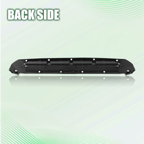 DURAFORCE Front Upper Hood Bulge Molding Trim Matte Black For Toyota Tundra 2014-2021