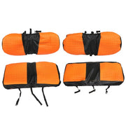 DURAFORCE Front&Rear Seat Covers For Yamaha Drive/Drive 2 2007-UP Golf Cart Orange New