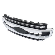 DURAFORCE Front Upper Grille Grill Suit For Ford F250 XL/XLT 2020 2021 2022 Chrome Plastic