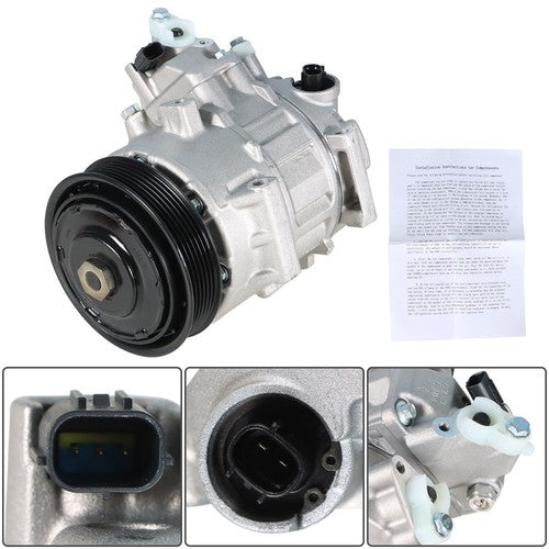DURAFORCE For Toyota Camry 2012 2013 2014 2015 2.5L A/C AC Compressor & Clutch CO 11303C