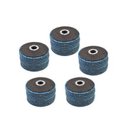 DURAFORCE 4-1/2" X 7/8" 120 Grit T29 Premium Zirconia Flap Disc Sanding Grinding 50Pack