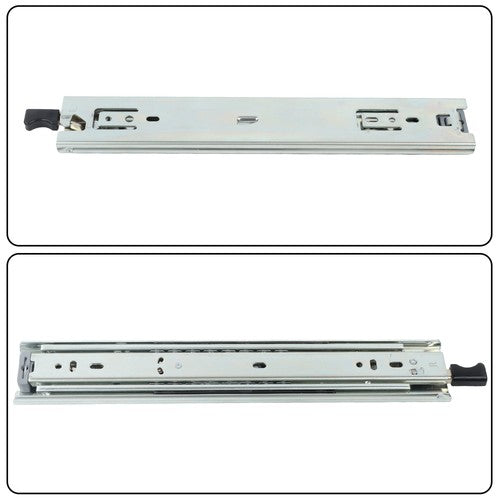 DURAFORCE 1 Pair 12 Inch 150 Lb Capacity Heavy Duty Locking Drawer Slides