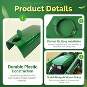 DURAFORCE Upper Hood W/Fuel Door For John Deere 4200 4210 4300 4310 4400#LVU12062 LVU10816
