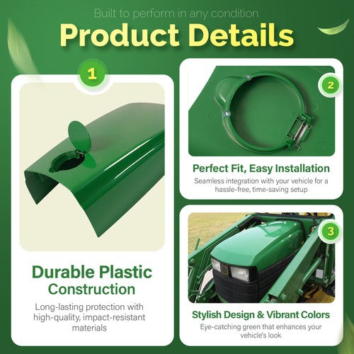 DURAFORCE Upper Hood W/Fuel Door For John Deere 4200 4210 4300 4310 4400#LVU12062 LVU10816