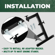 DURAFORCE Transmission Holding Fixture Engine Stand For 200R4 TH350 TH400 Auto Repair Shop