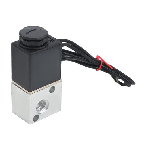 DURAFORCE 1/8 inch 3 way zero pressure differential air-water electric solenoid valve 12V