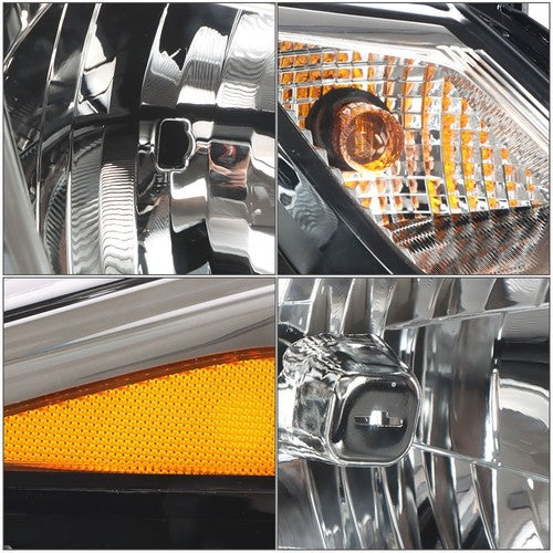 DURAFORCE Headlight For Chevrolet Cruze Sedan 16-19 RH Passenger Side Halogen Type Clear
