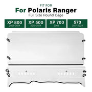DURAFORCE Clear Full Size Front Vented Windshield Fit Polaris Ranger XP 700/ 800 EFI 2009