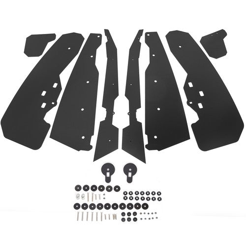 DURAFORCE Front &Rear Mud Flaps Fender Flares For 14-21 Polaris RZR XP 1000 XP4 1000 Turbo