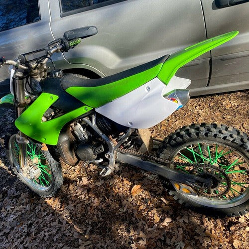 DURAFORCE Restyled Plastic Kit Fairing Bodywork Fender Set For Kawasaki KX85/KX100 01-13