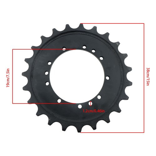 DURAFORCE 1032265 Drive Sprocket For John Deere 35D 35G 30G 27D