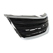 DURAFORCE NEW For Chevy Traverse LS LT 13-2017 Front Upper Grille Insert Black/Chrome Trim