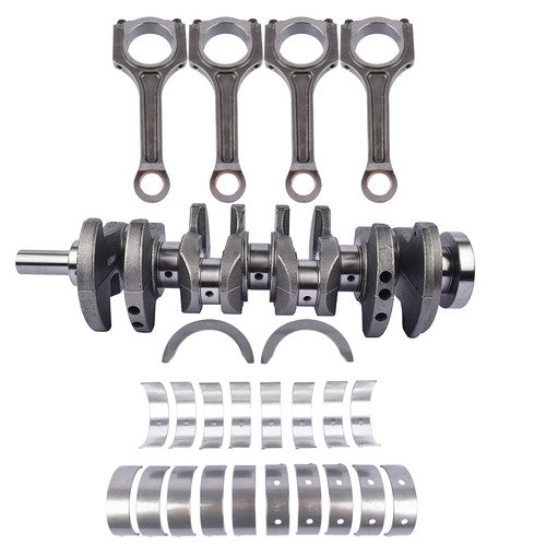 DURAFORCE Engine Crankshaft w/ Connecting Rod for Hyundai Santa Fe Sonata Genesis Coupe