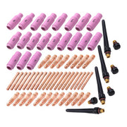 DURAFORCE 68 Pcs TIG Torch Consumables Accessories Kit For TIG Welding Torch