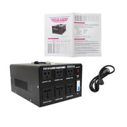 DURAFORCE Step Up/Down 110-120V to 220-240V Converter 3000W Voltage Transformer US