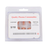 DURAFORCE 10Pcs Plasma Electrode 249926 Tip 249928 Nozzle for Miller XT40 XT30 XT30C Torch