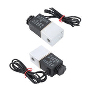 DURAFORCE 2PCS 1/4" Fast Response Electric Air Water Solenoid Valve 12V DC Normally Closed