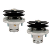 DURAFORCE 2Pcs Lawn Mower Spindle Assembly For John Deere AM108925 AM107590 38" Deck