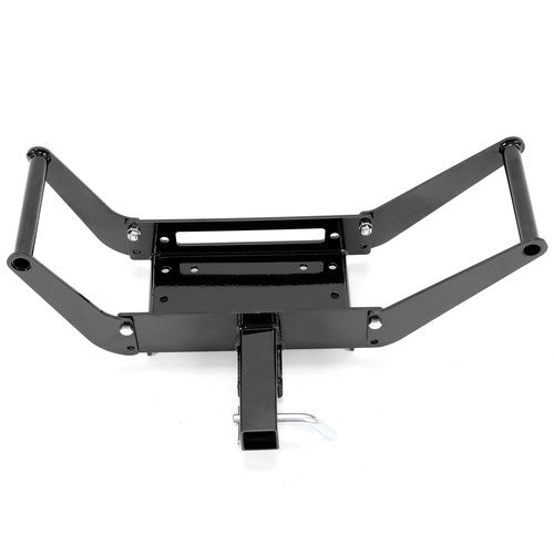DURAFORCE Winch Mounting Plate Bracket Foldable Cradle For Towing Trailer Off-Road