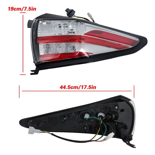 DURAFORCE Rear For Nissan Murano 2015-2018 Tail Light Quality Passenger Right Brake Lamp