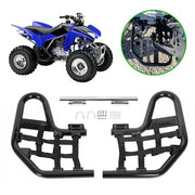 DURAFORCE Aluminum Nerf Bars Black bar Black nets For Honda TRX 250EX 250X Pair set 01-24