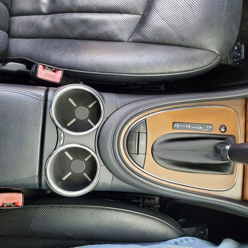 DURAFORCE Black Dual Drink Cup Holder For 2006-2011 Mercedes-Benz CLS500 #21968004149051