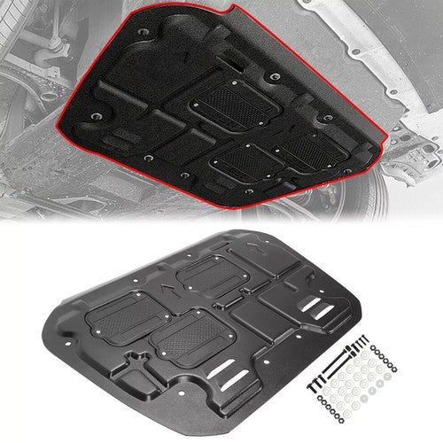 DURAFORCE Front Skid Plate For Honda Civic 2016-2021 Impact Resistant Engine Guard Cover