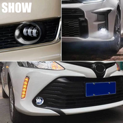 DURAFORCE 2x Black LED Fog Lights Driving Lamp For Toyota Tacoma 2012-2015 DOT Bumper Lamp