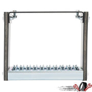 DURAFORCE Heavy Duty 13" x 11" Truck Step Flexible Side Step W/ Diamond Deck Span
